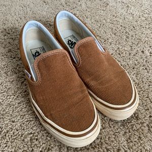 Corduroy vans
